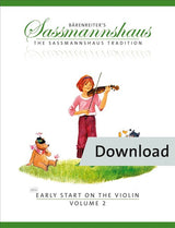 Sassmannshaus: Early Start on the Violin - Volume 2