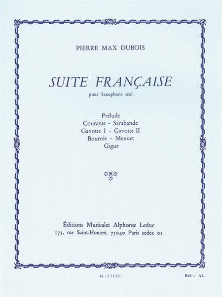 Dubois: Suite Française – Ficks Music