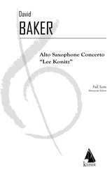 Baker: Alto Saxophone Concerto
