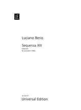 Berio: Sequenza XIII