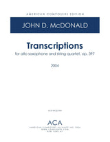 McDonald: Transcriptions