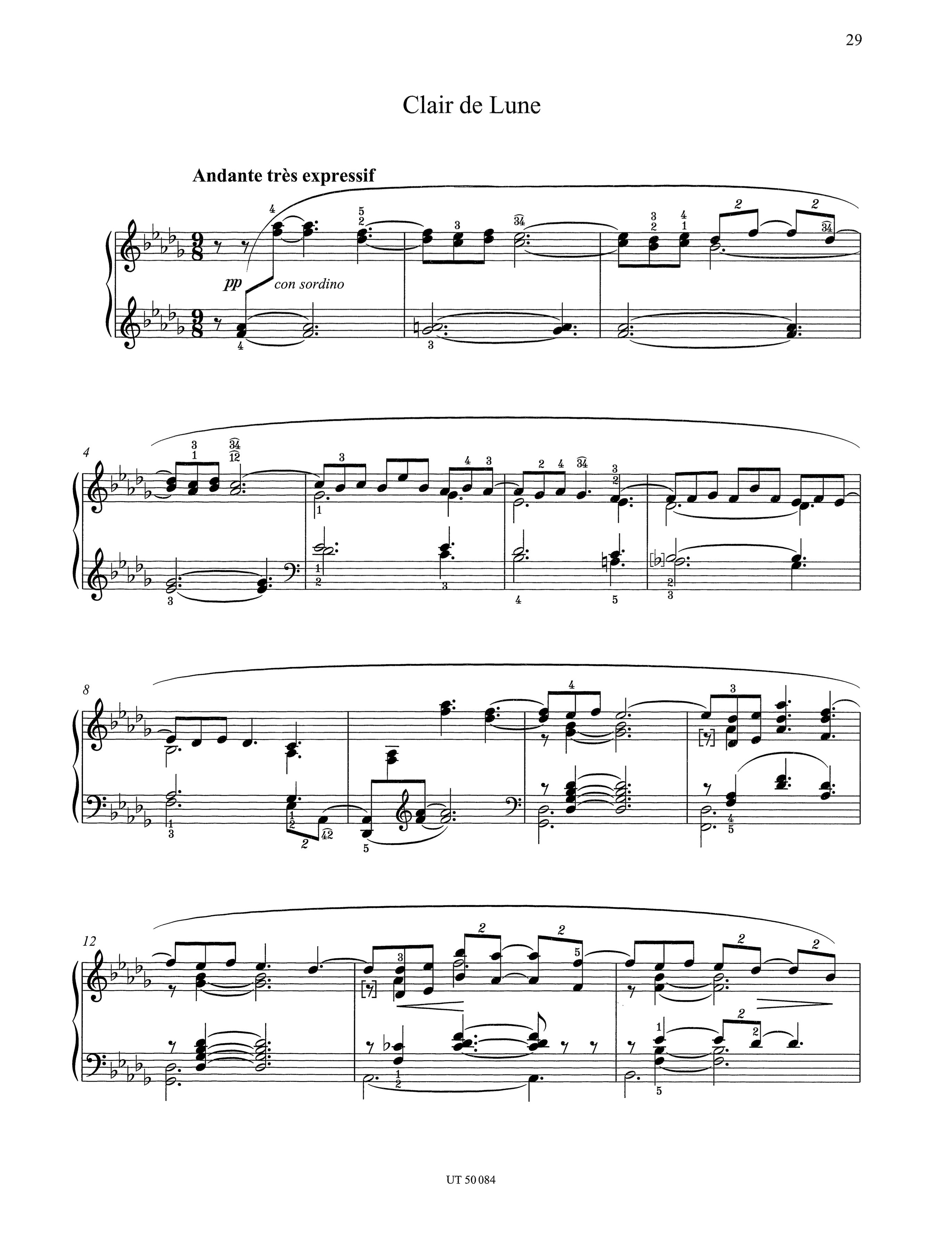Debussy: Suite bergamasque – Ficks Music