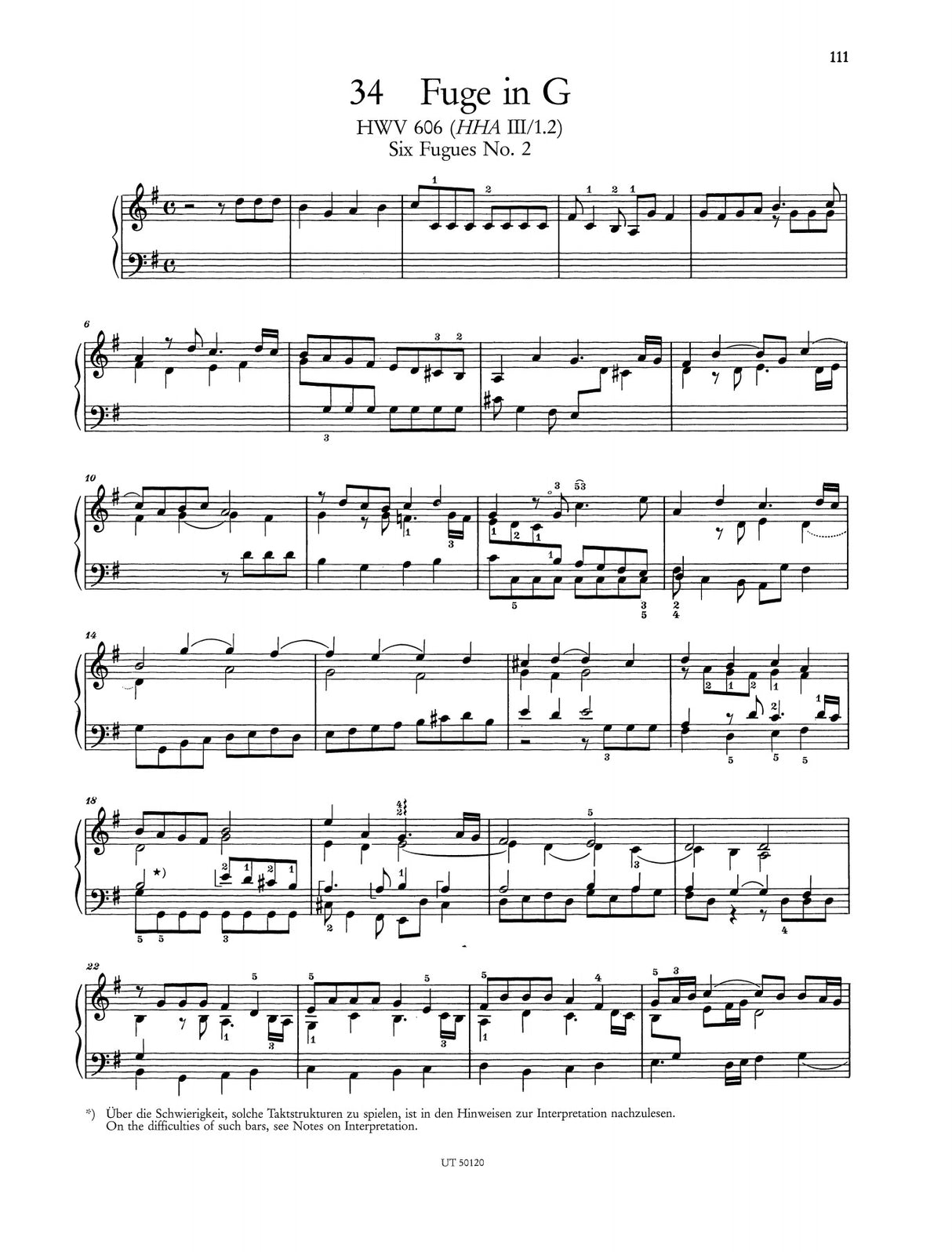 Handel: Works for Piano - Volume 3 (Selected Pieces)