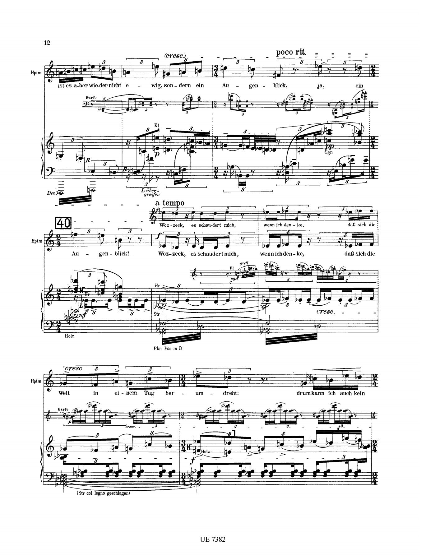 Berg: Wozzeck, Op. 7 – Ficks Music