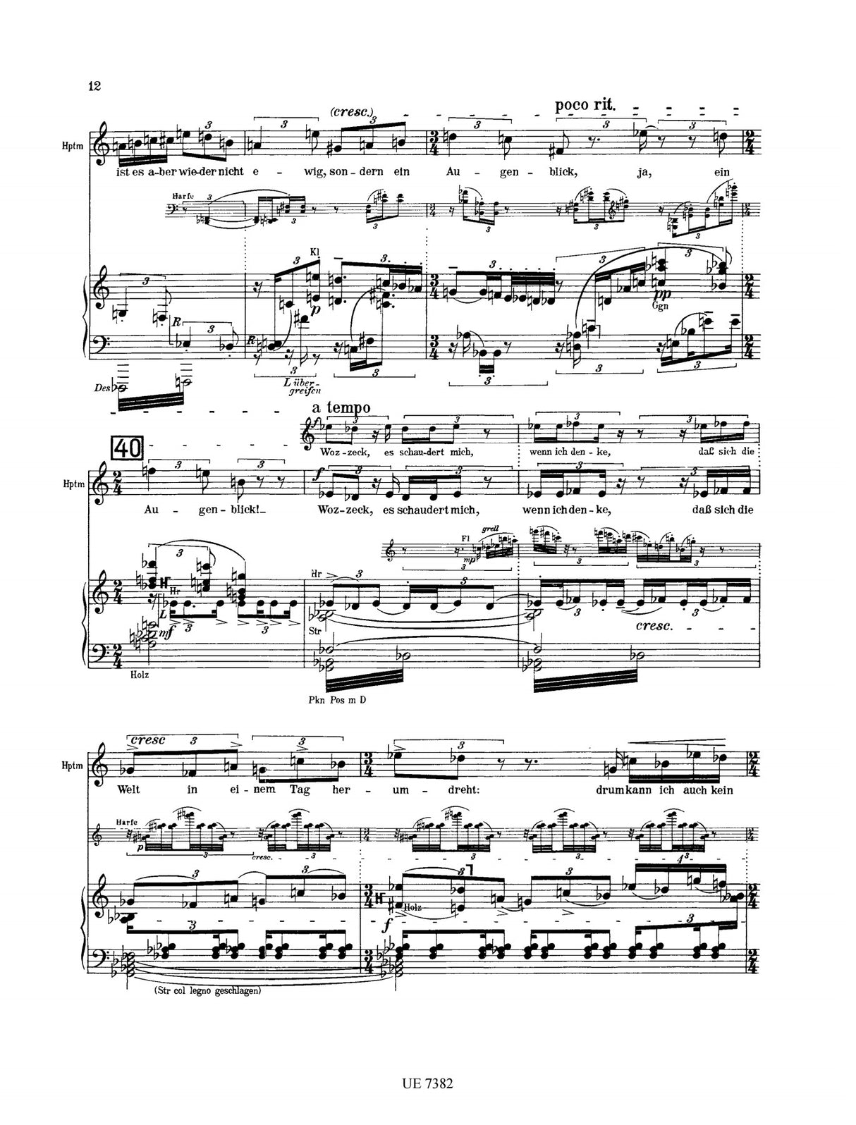 Berg: Wozzeck, Op. 7