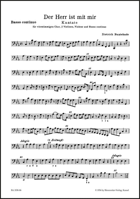 Buxtehude: Der Herr ist mit mir, BuxWV 15