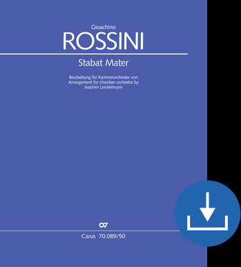 Rossini: Stabat Mater - Arrangement for Chamber Orchestra