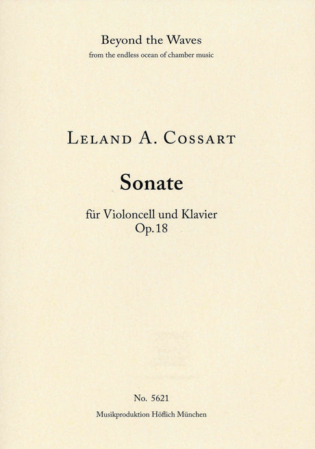 Cossart: Cello Sonata, Op. 18