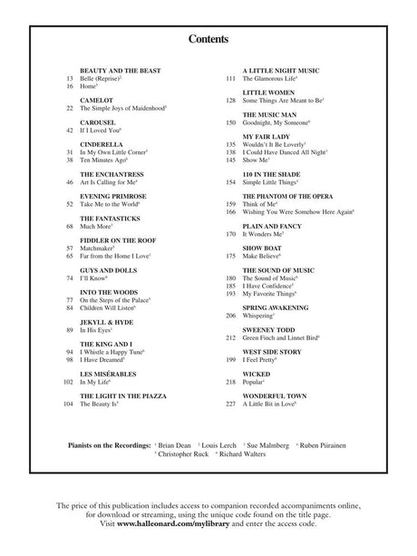 The Singer's Musical Theatre Anthology – Soprano - Teen's Edition