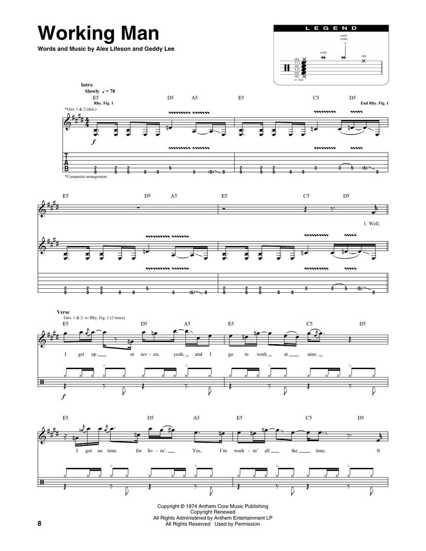 Rush - The Complete Scores