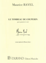 Ravel: Le tombeau de Couperin (arr. for wind quintet)