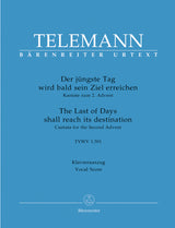 Telemann: Der jüngste Tag wird bald sein Ziel erreichen, TWV 1:301