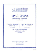 Vannetelbosch: 20 Melodic & Technical Etudes