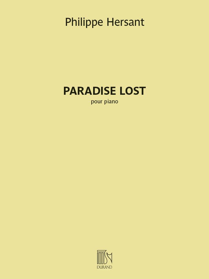 Hersant: Paradise Lost