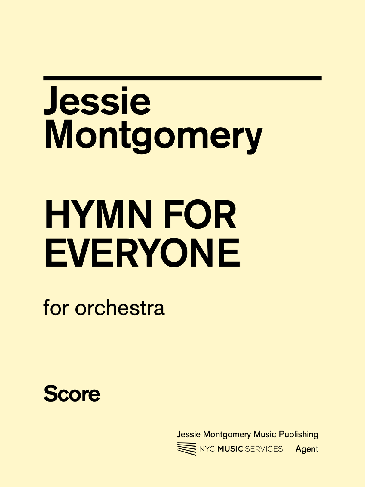 Montgomery: Hymn for Everyone