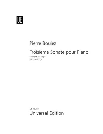 Boulez: Piano Sonata No. 3