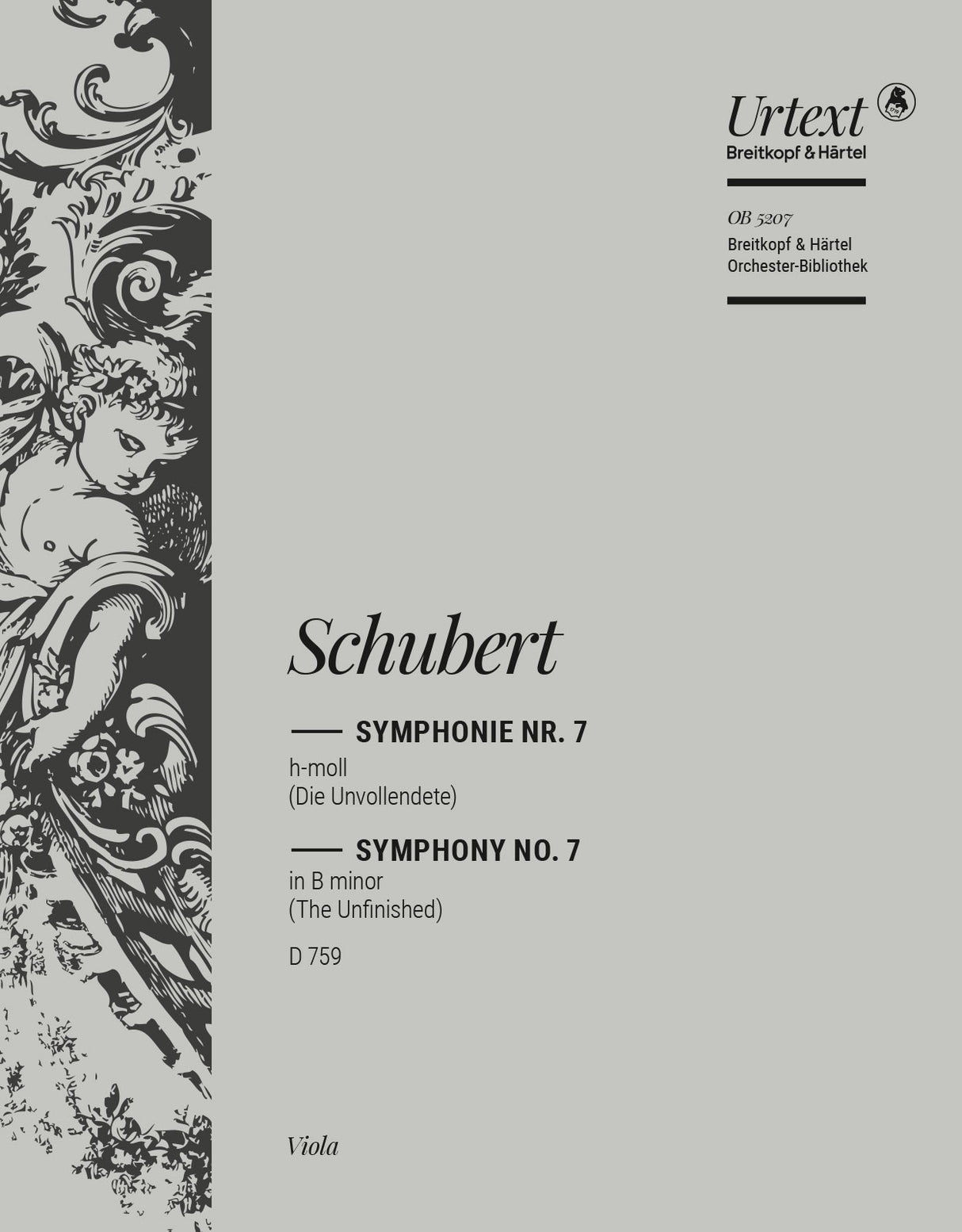 Schubert: Symphony No. 7 in B Minor, D 759