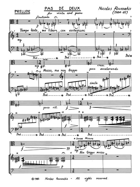 Roussakis: Pas de Deux