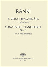 Ránki: Piano Sonata No. 3