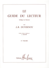 Duvernoy: Le Guide de lecteur, Op. 281 - Volume 1 (152 lessons)