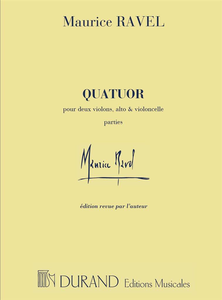 Ravel: String Quartet in F Major