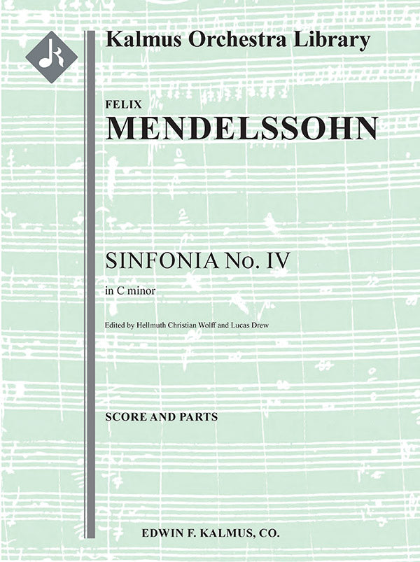 Mendelssohn: Sinfonia No. 4 in C Minor