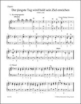Telemann: Der jüngste Tag wird bald sein Ziel erreichen, TWV 1:301