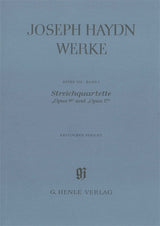 Haydn: String Quartets, Op. 9 and, Op. 17