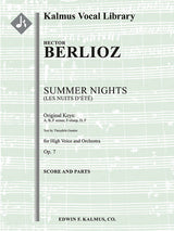 Berlioz: Les Nuits d'Ete, Op. 7 (Original Keys)
