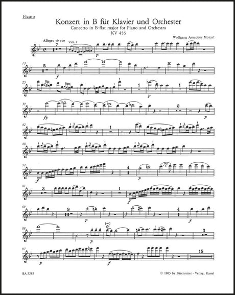 Mozart: Piano Concerto No. 18 in B-flat Major, K. 456