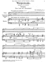 Scheinpflug: Worpswede, Op. 5