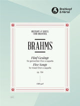 Brahms: 5 Gesänge, Op. 104