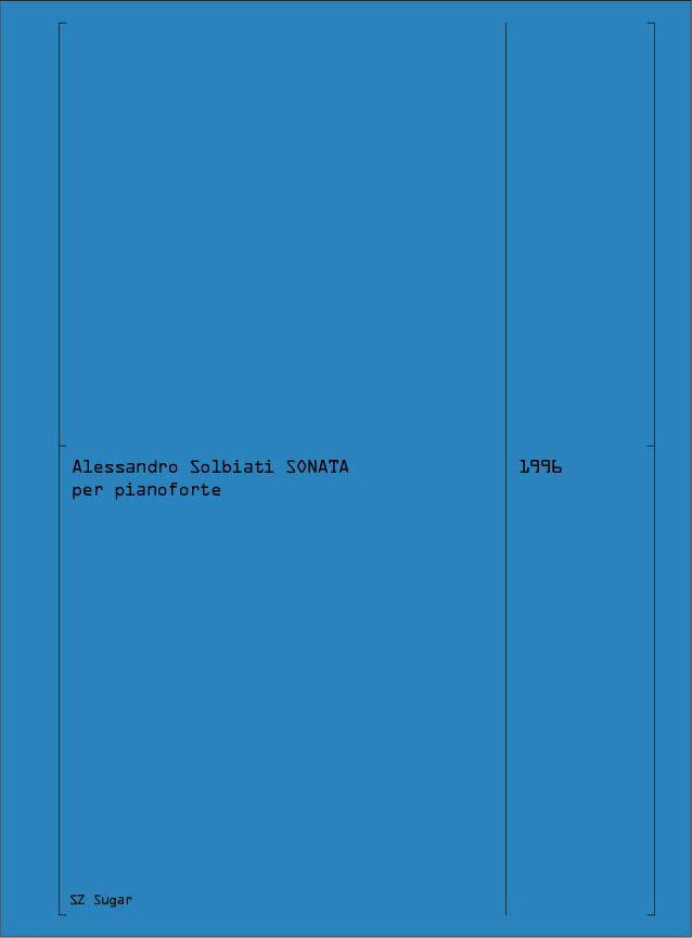 Solbiati: Piano Sonata No. 1