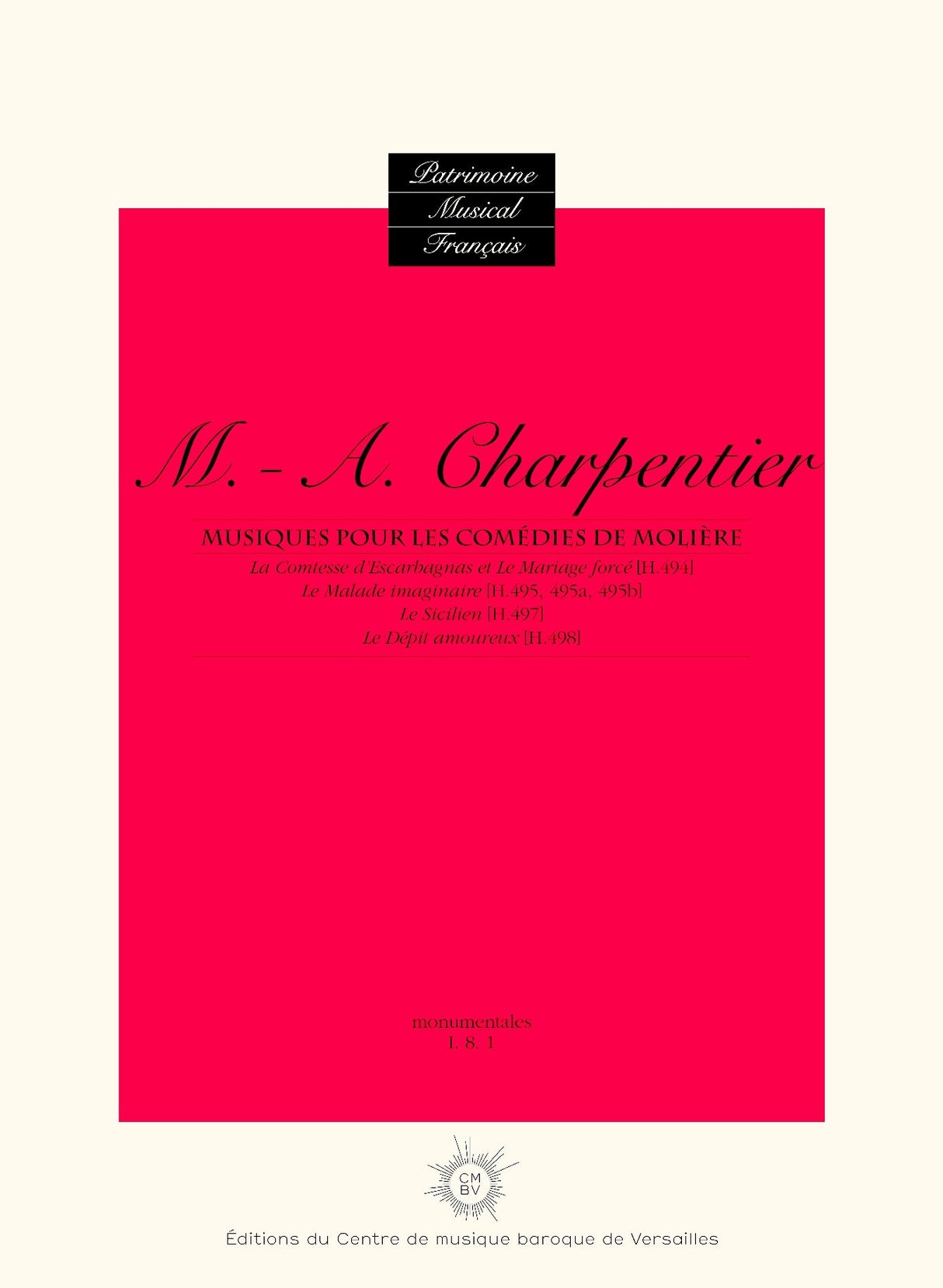 Charpentier: Incidental Music from Comedies by Molière