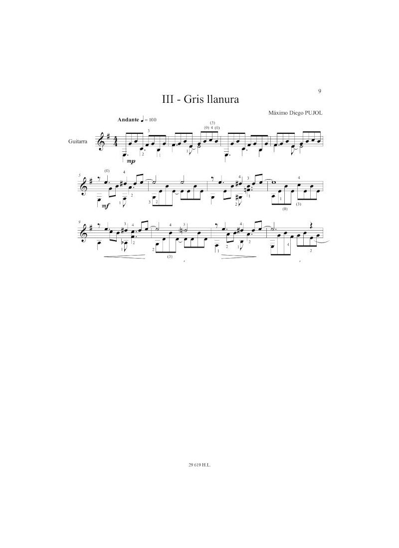 Pujol: Suite del Plata No. 5