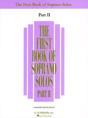 The First Book of Soprano Solos – Part 2