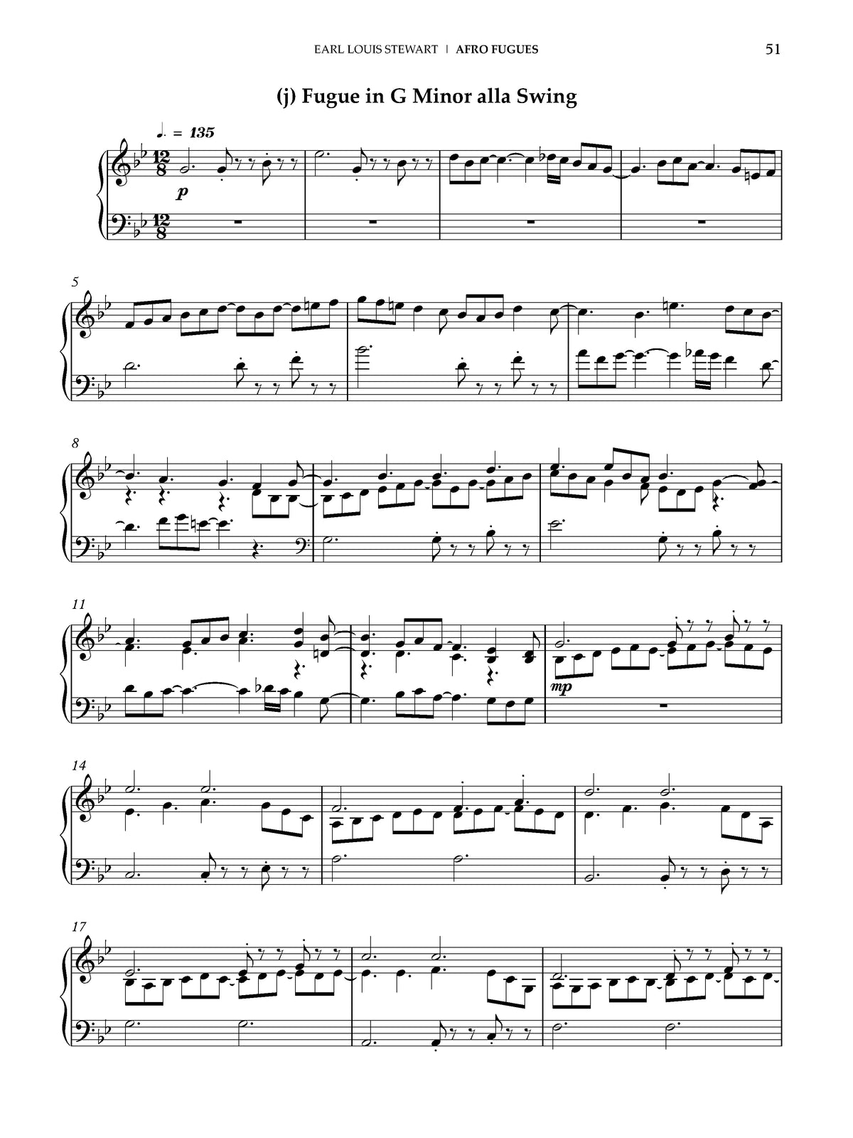 Stewart: Afro-Fugues