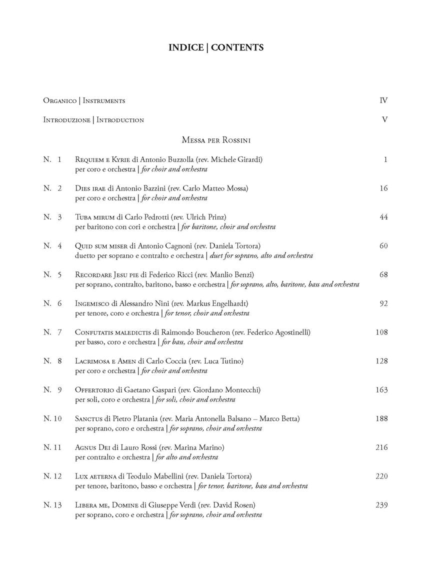 Messa per Rossini