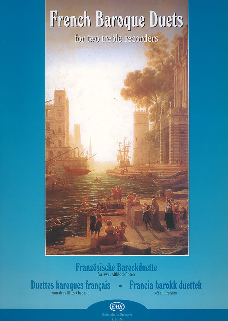 French Baroque Duets for 2 Treble Recorders
