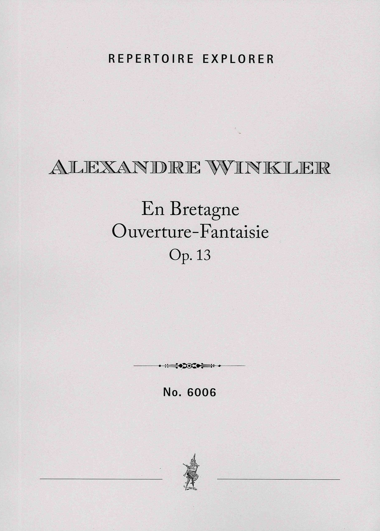 Winkler: En Bretagne, Op. 13