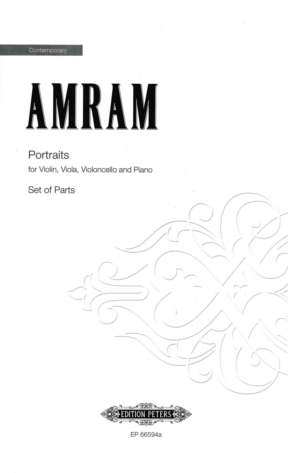 Amram: Portraits