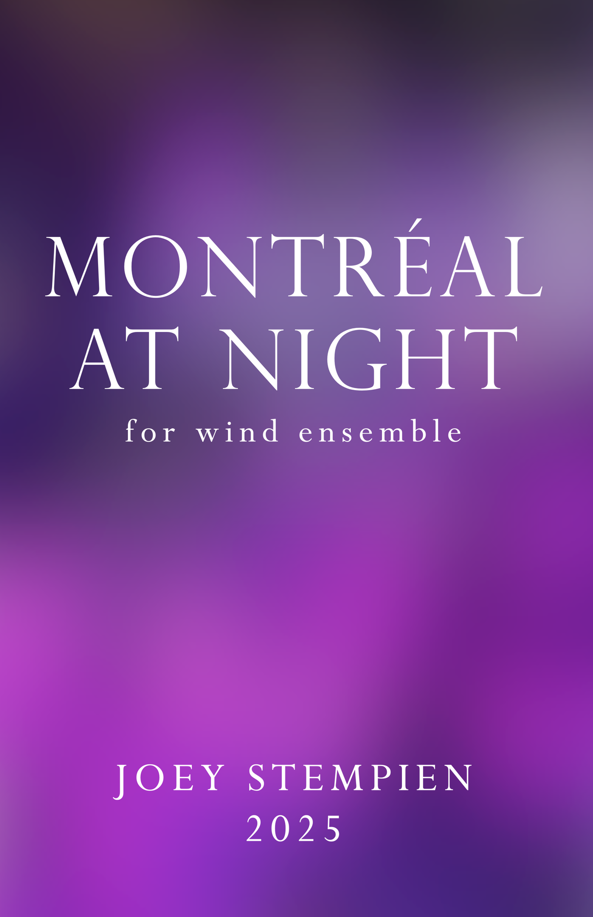 Stempien: Montréal At Night