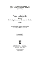 Brahms: Neue Liebeslieder, Op. 65