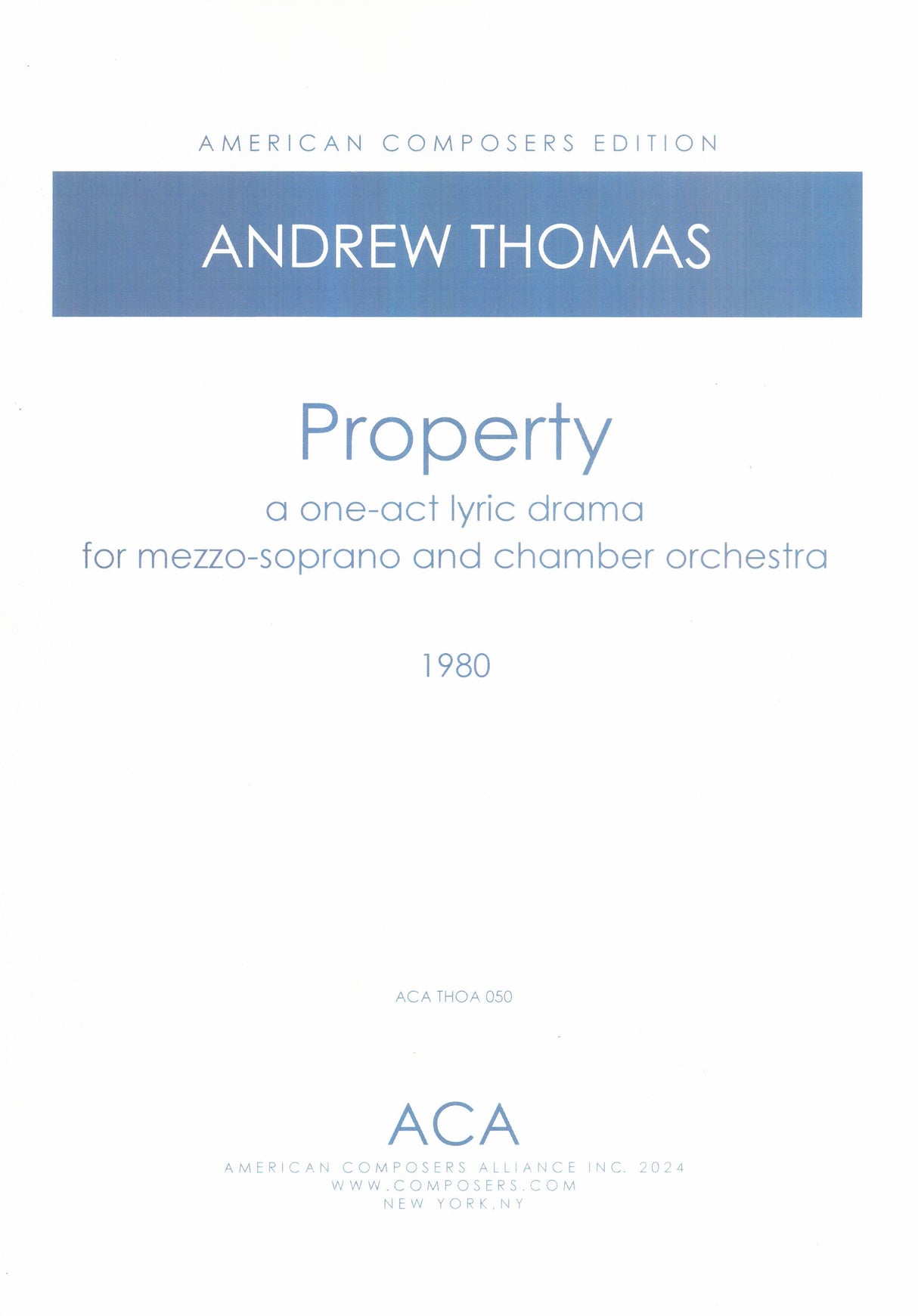 Thomas: Property
