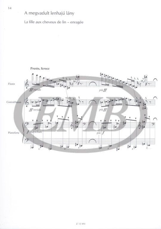 Kurtág: Bagatelles, Op. 14d