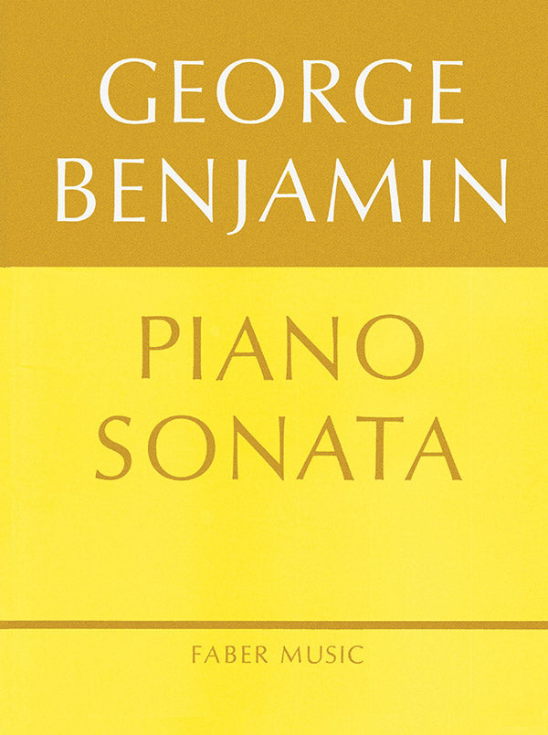 Benjamin: Piano Sonata