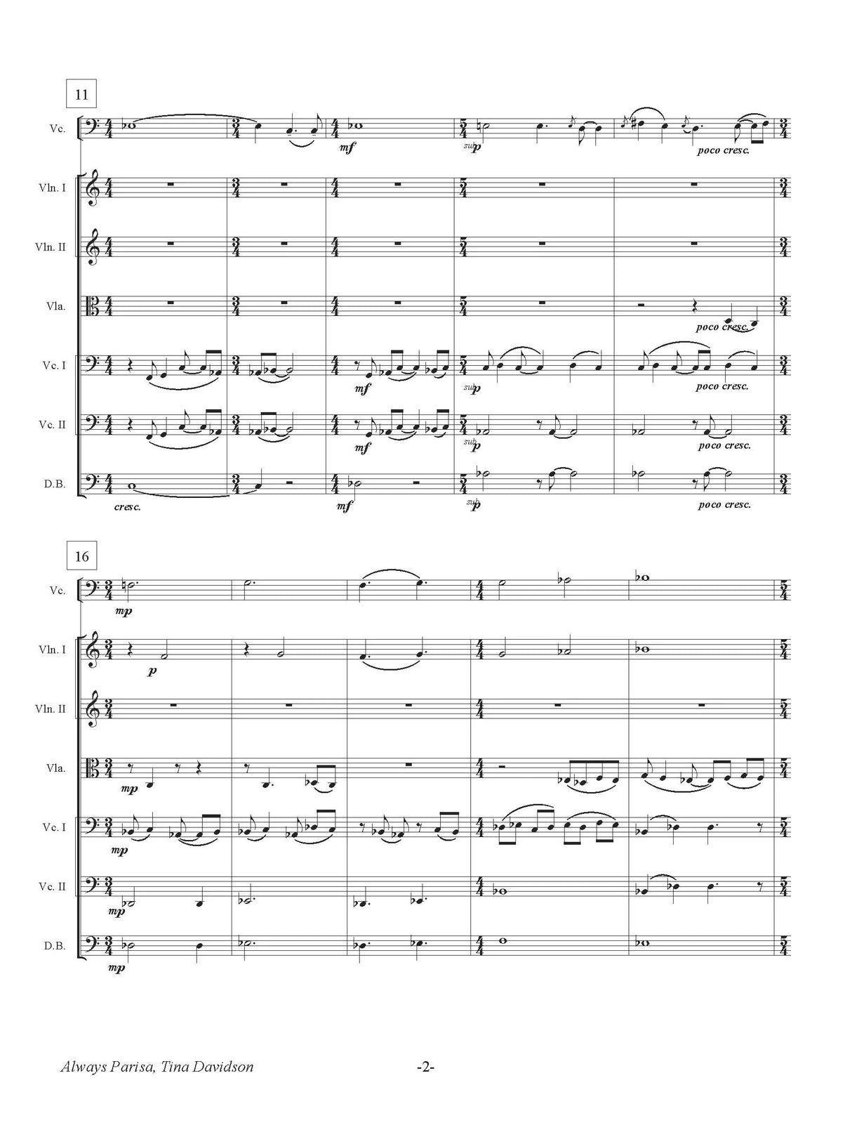 Davidson: Always Parisa