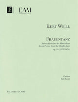 Weill: Frauentanz, Op. 10
