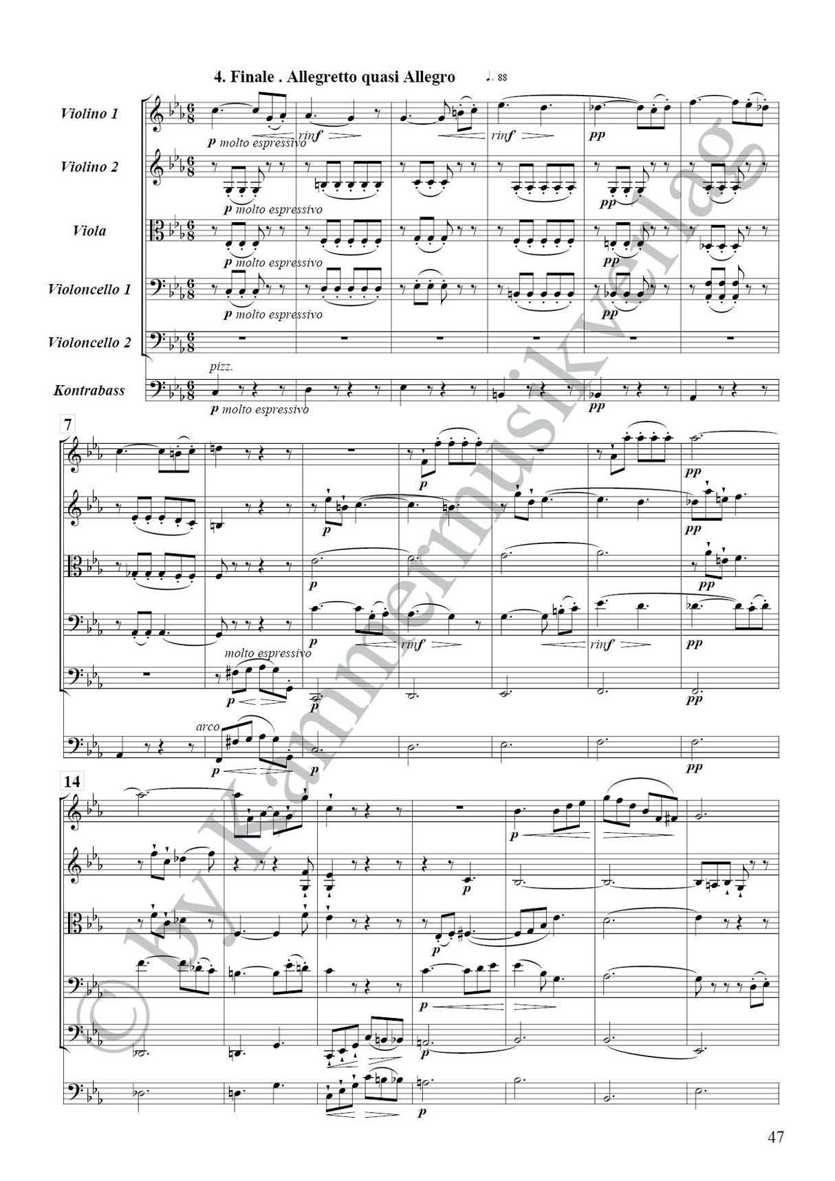 Onslow: String Quintet No. 26 in C Minor, Op. 67