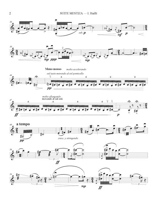 Frank: Suite Mestiza